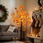 Lampadaire arbre d'érable lumineux LED, de 120 à 210 cm