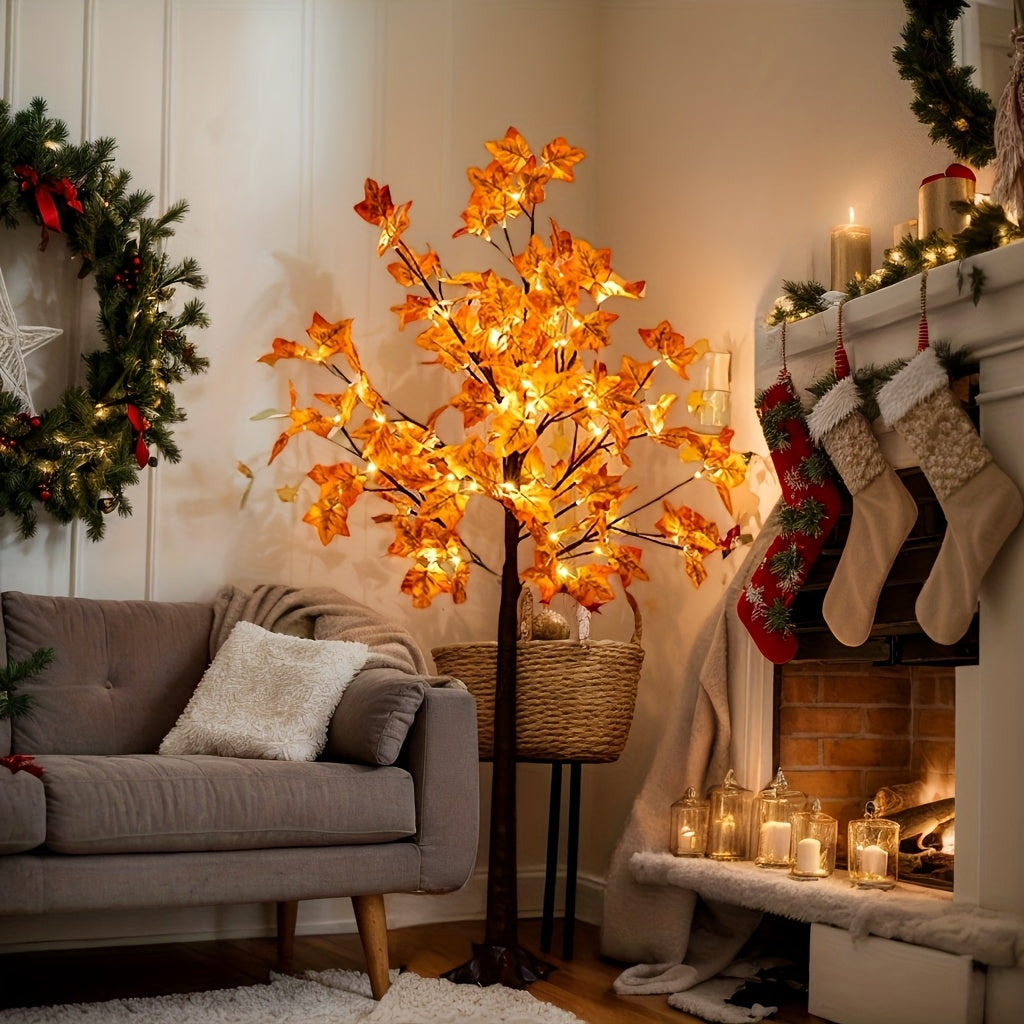 Lampadaire arbre d'érable lumineux LED, de 120 à 210 cm