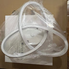 Petit plafonnier LED à anneaux entrelacés, Ø 26 ou 31 cm