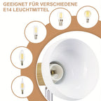 Plafonnier spots E14 à col effet bois, rampe de 150 cm ou 3 alignés