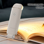 Lampe de lecture à pince à prise USB intégrée, 40 g, quatre coloris