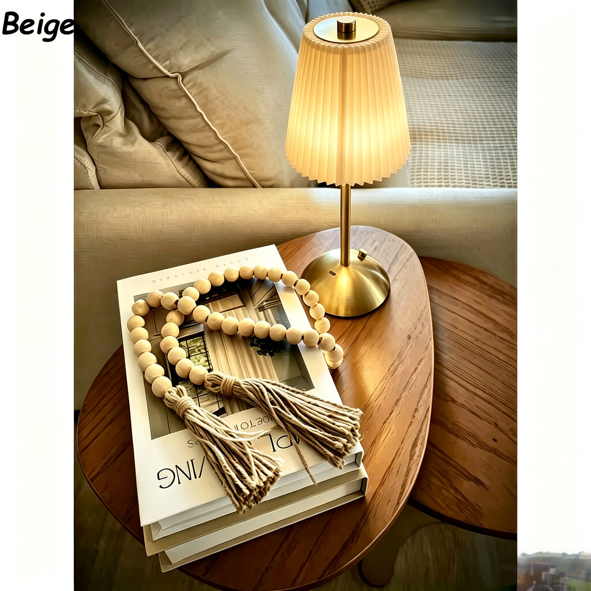 Un charme d'autrefois sur la table de nuit
