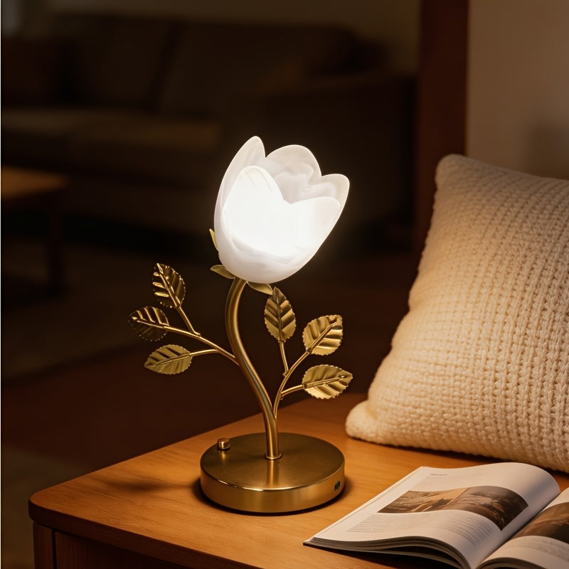 Un bouquet lumineux au chevet ou sur la console