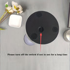 Lampe de table sans fil en métal à tête ronde, tactile 3 teintes
