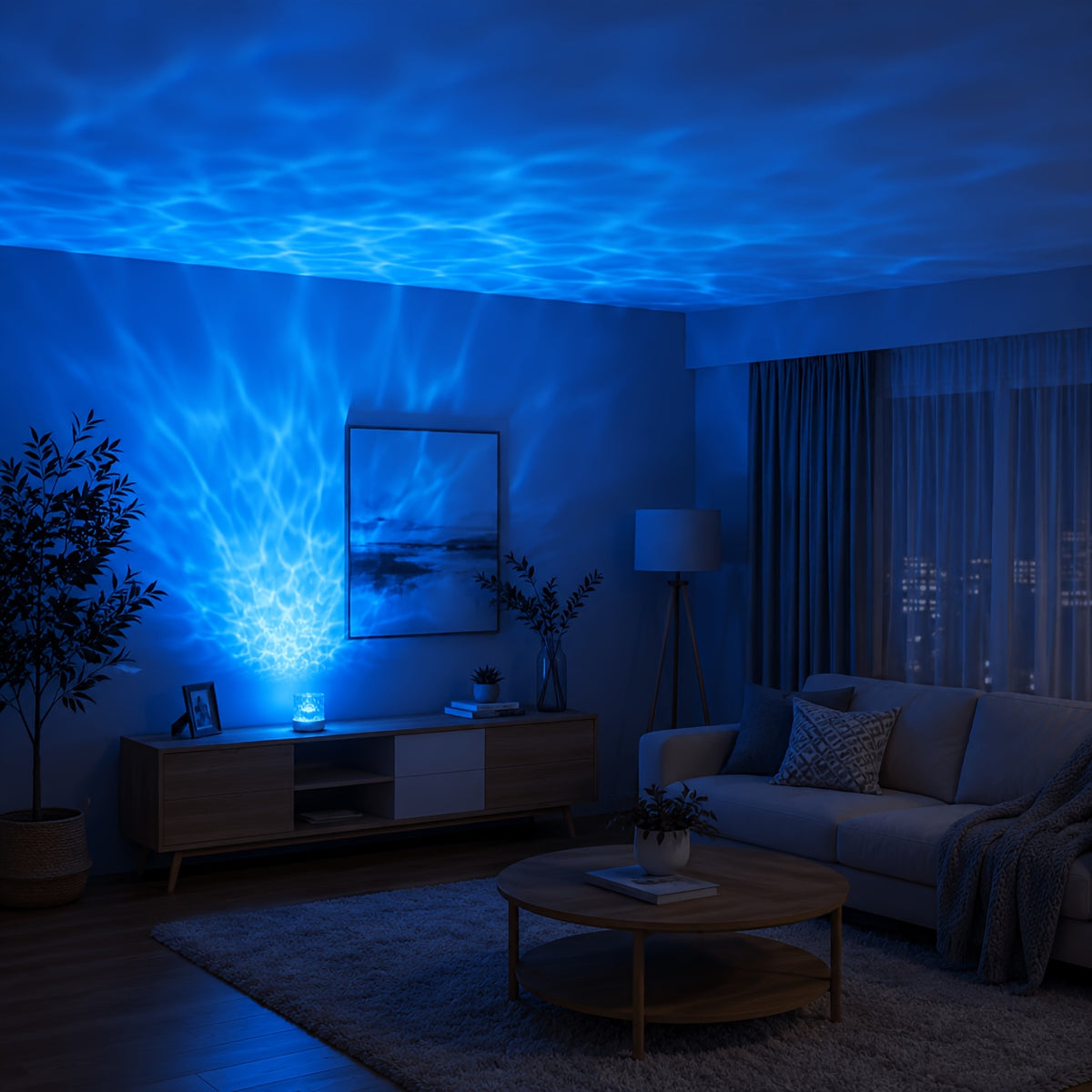 Des reflets colorés pour s'apaiser avant de dormir