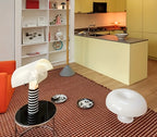 Lampe champignon blanche en acrylique, variateur et trois teintes, USB