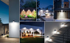Applique solaire à détecteur de mouvement 70 LED blanches, IP65