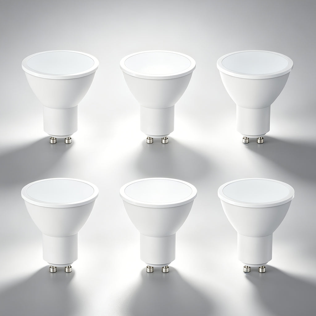Ampoule LED GU10 6 W, 550 lumens, IRC 80, blanc chaud ou neutre