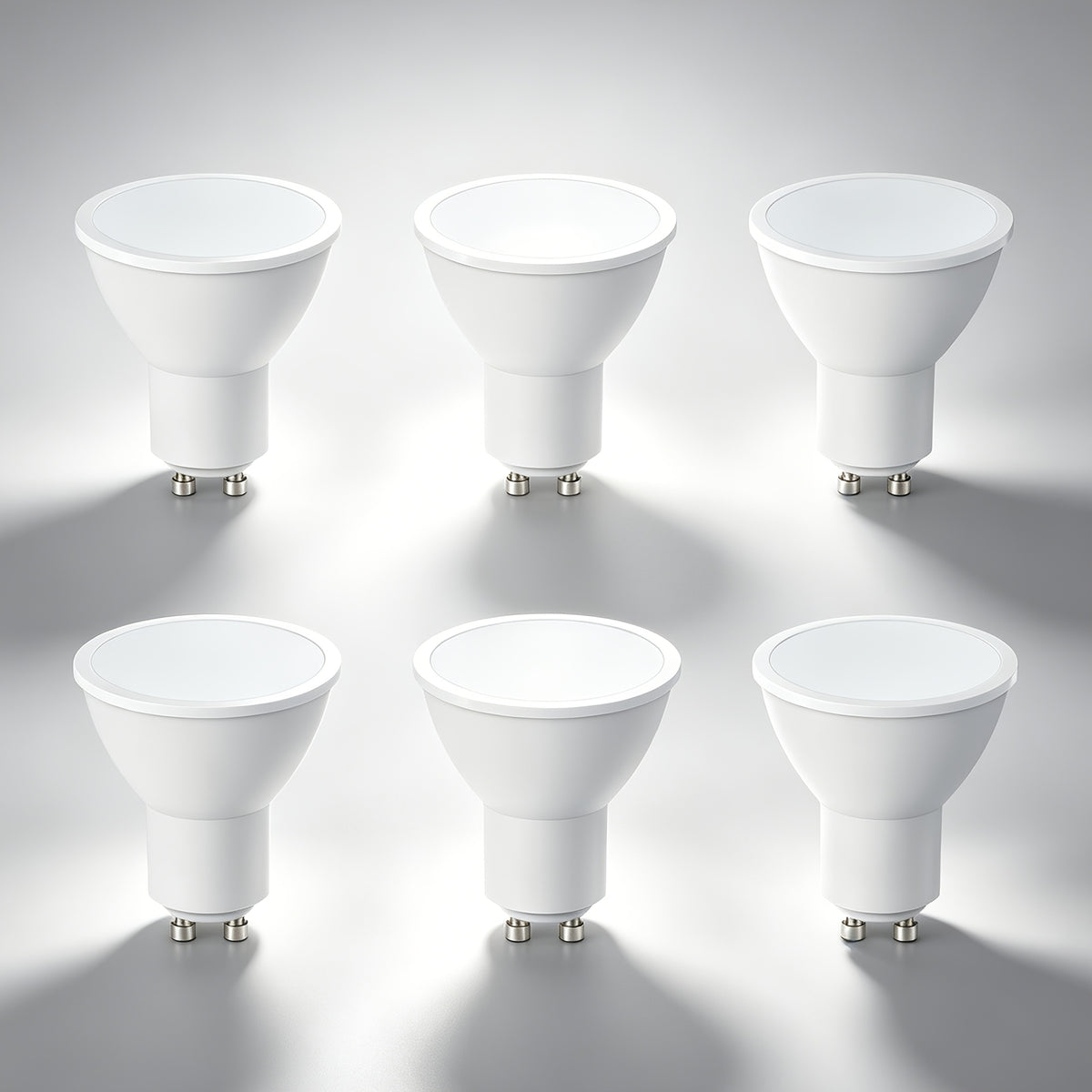Ampoule LED GU10 6 W, 550 lumens, IRC 80, blanc chaud ou neutre