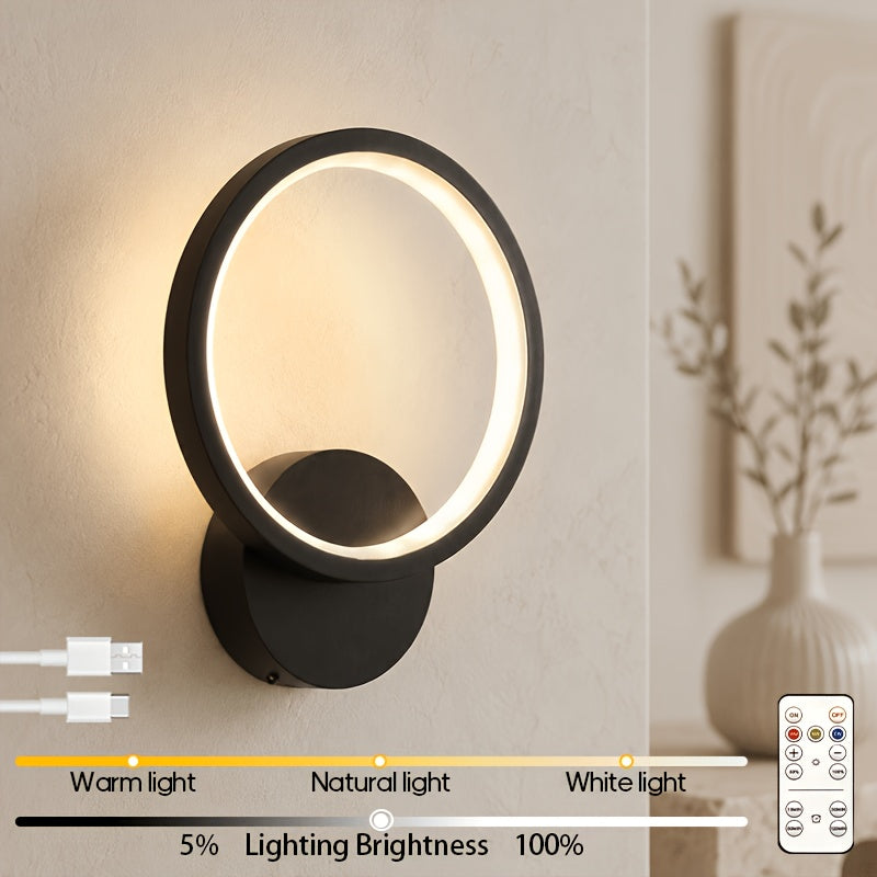 Lumière d'ambiance au salon, en chambre et couloir