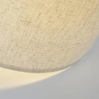 Lampadaire noir à abat-jour tambour inclinable sur 180°, 166 cm