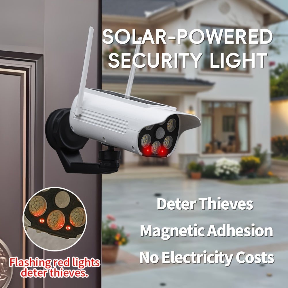 Adhésif Magnétique pour Perçage / Lumière Solaire de Caméra de Sécurité Factice