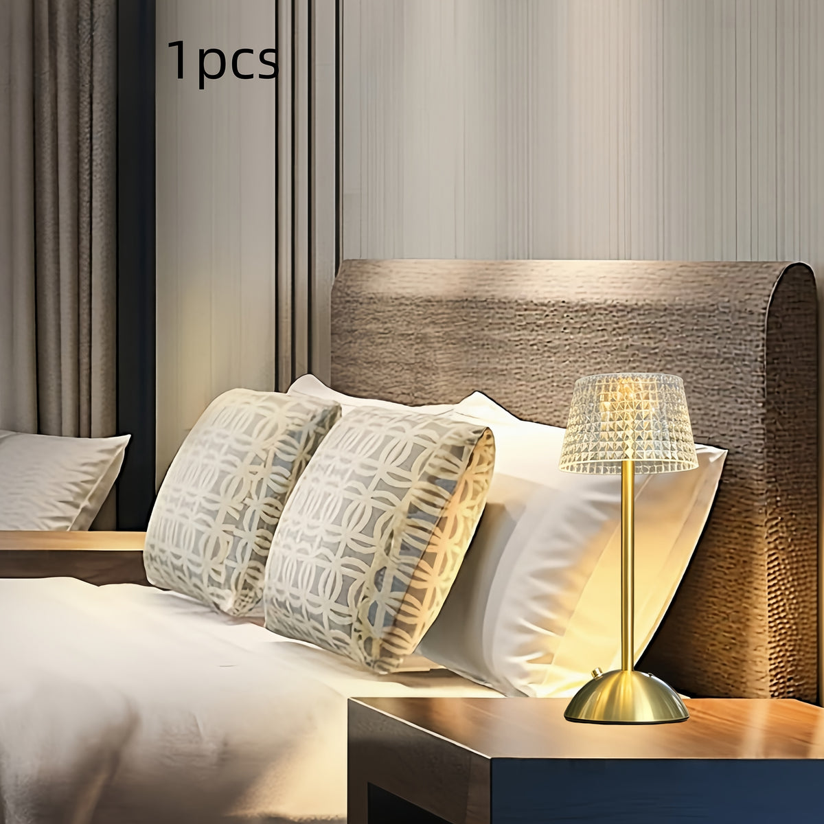 Lampe de Table Moderne en Maille de Luxe Léger / 1 pc