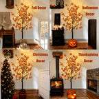 Lampadaire arbre d'érable lumineux LED, de 120 à 210 cm