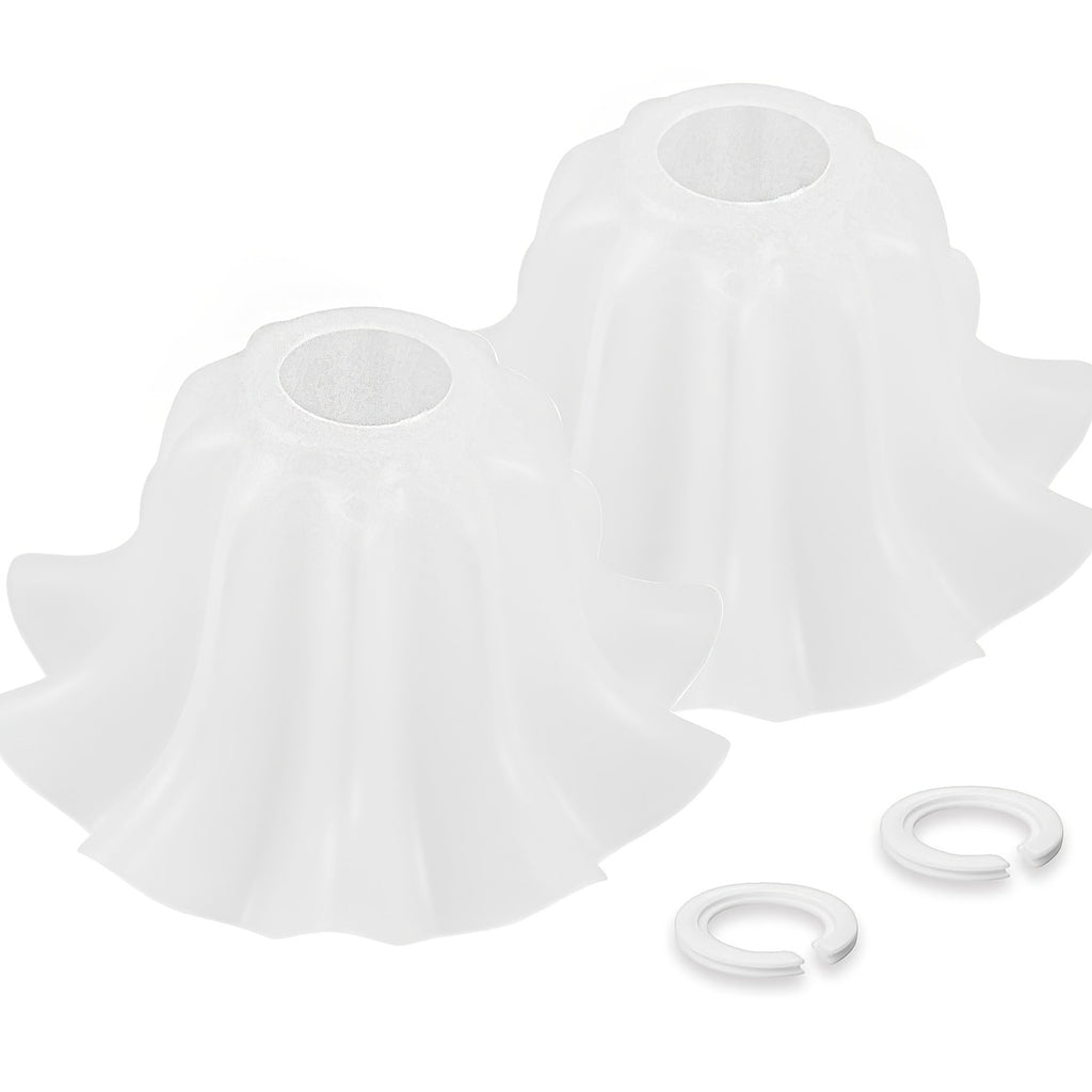 Abat-jour fleur lot de 2