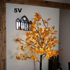 Lampadaire arbre d'érable lumineux LED, de 120 à 210 cm