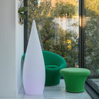 Lampadaire goutte LED sans fil multicolore avec télécommande