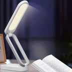Lampe de bureau LED pliable sans fil, panneau tactile à 3 teintes