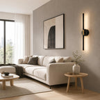 Applique murale design tige LED 72 cm rechargeable, lot de 2