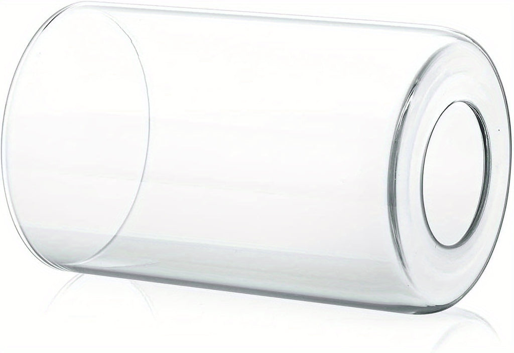 Lot de 3 cylindres de remplacement en verre transparent, Ø 9 cm