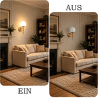 Lot de 2 appliques murales boule en verre opale, structure dorée