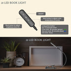 Lampe de lecture à pince avec arrêt programmé 30 ou 60 min, USB-C