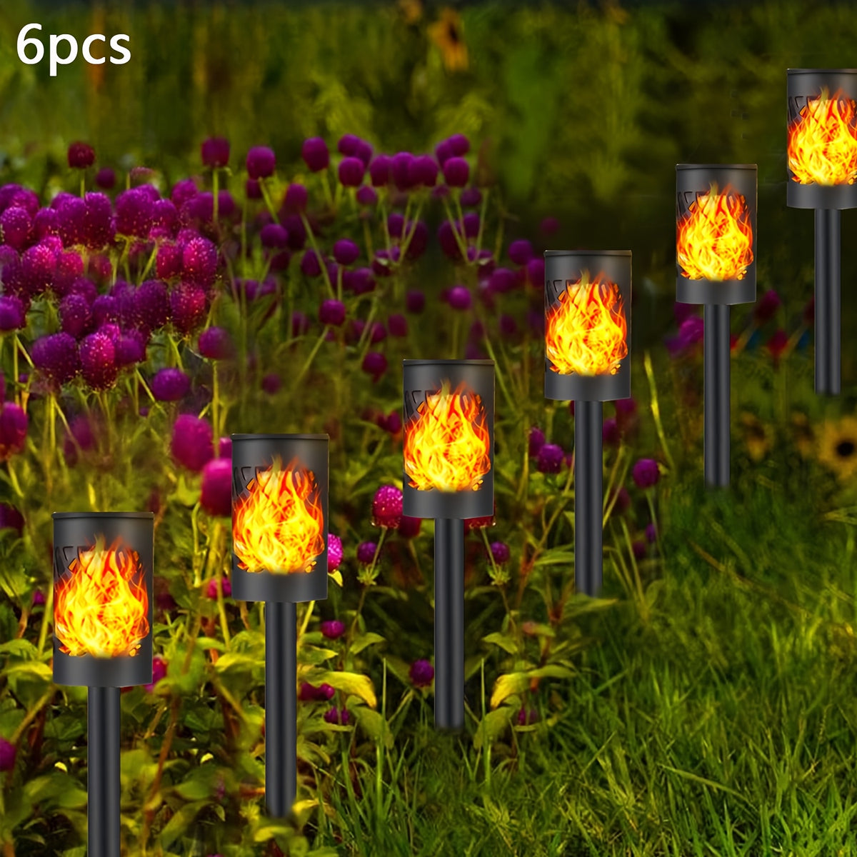 Lumière chaude / 6 pièces