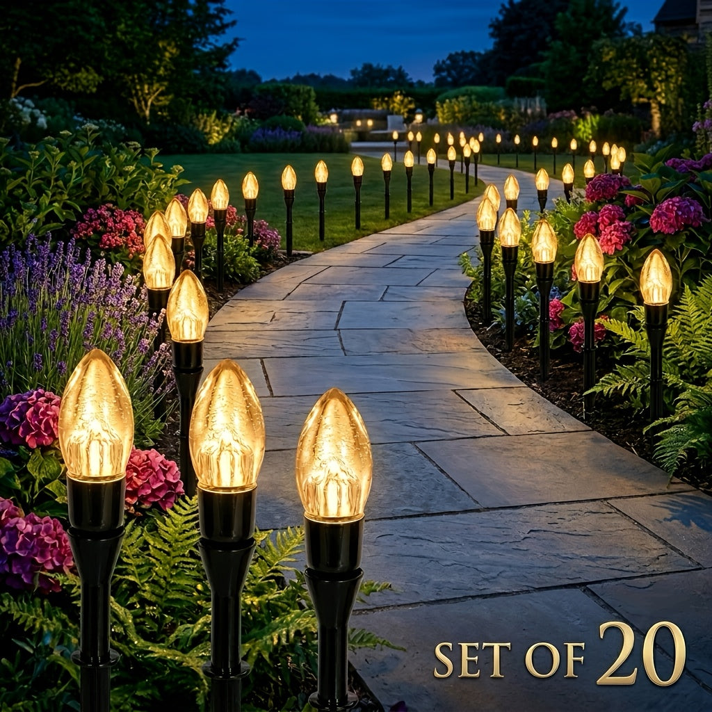 Chaud / 5 mètres - 20 LED