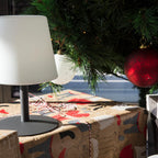 Lampe de table d'extérieur sans fil en aluminium, sept modèles