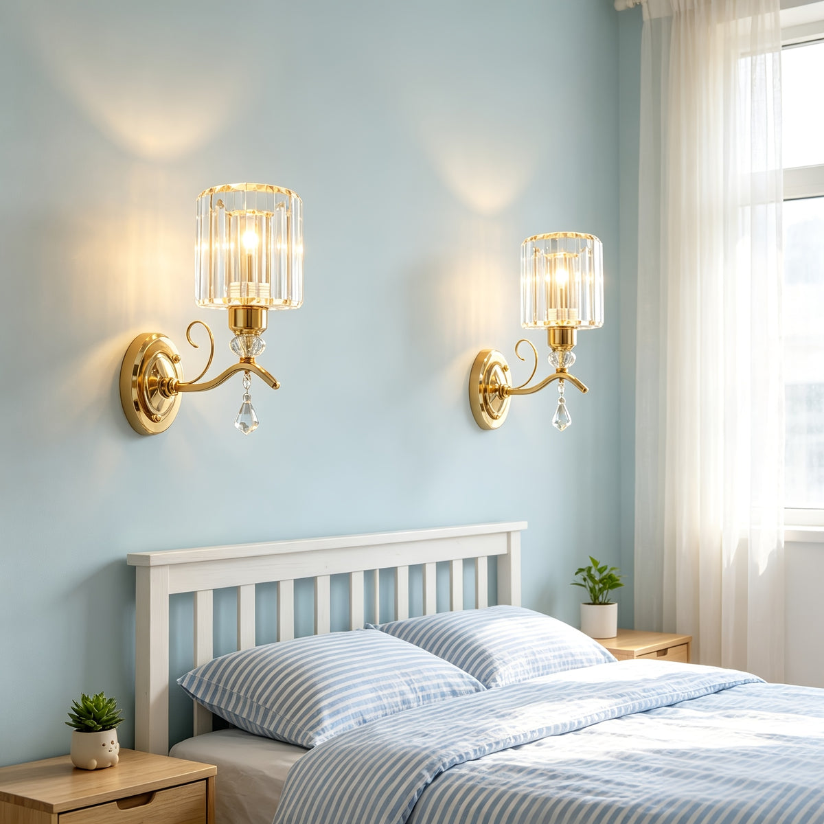 Un éclat classique pour chambre et coin miroir