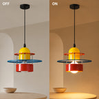 Suspension tricolore en métal pour chambre d'enfant, Ø 30 cm