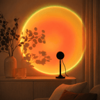 Lampe projecteur coucher de soleil orientable à 180°, 16 couleurs