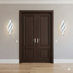 Applique murale LED torsadée en spirale, trois teintes, lot de 2 à 4