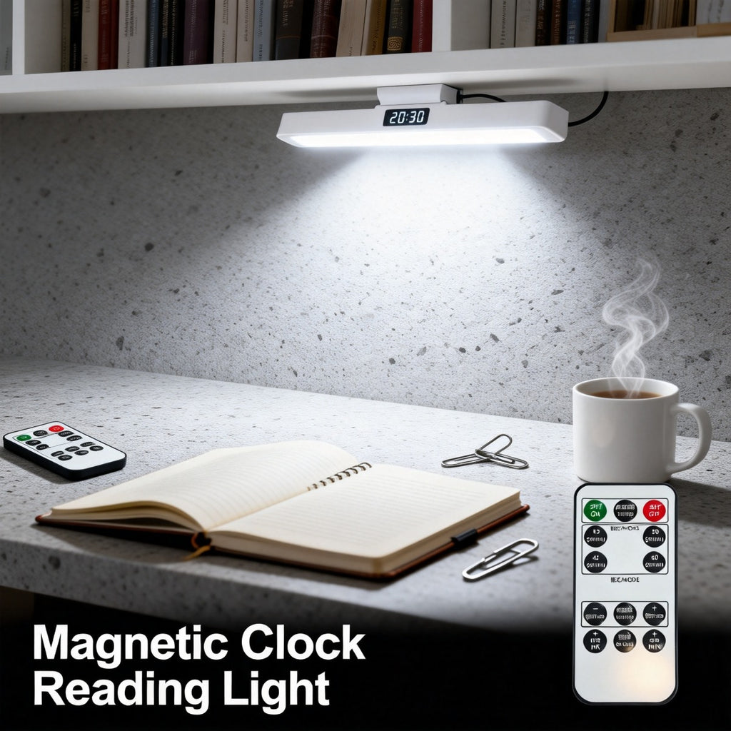 Lampe de lecture style horloge