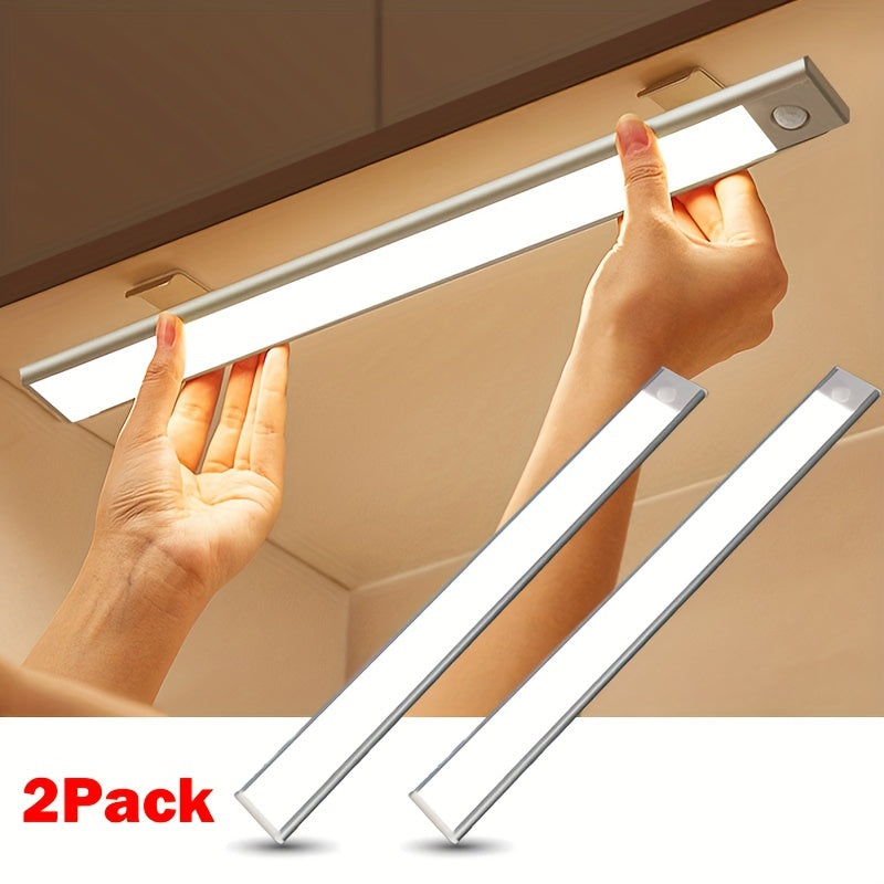 Réglette LED en aluminium de 1 cm, à l'unité ou par 2, 20 à 40 cm