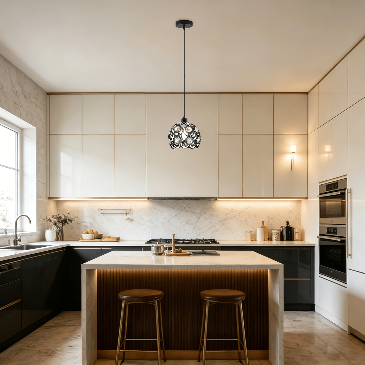 Un éclat précieux pour la cuisine et la chambre