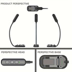 Lampe de lecture à pince 20 LED de 54 g, lumière ambrée 1600 K