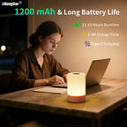 Lampe de chevet tactile rechargeable USB à 13 couleurs RVB