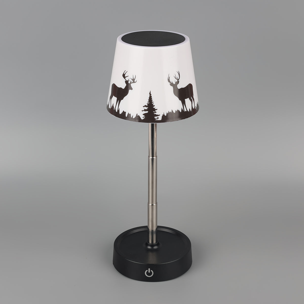 Lampe sans fil à hauteur réglable et décor animalier
