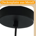 Suspension en verre ambré conique et coiffe dorée, câble de 120 cm