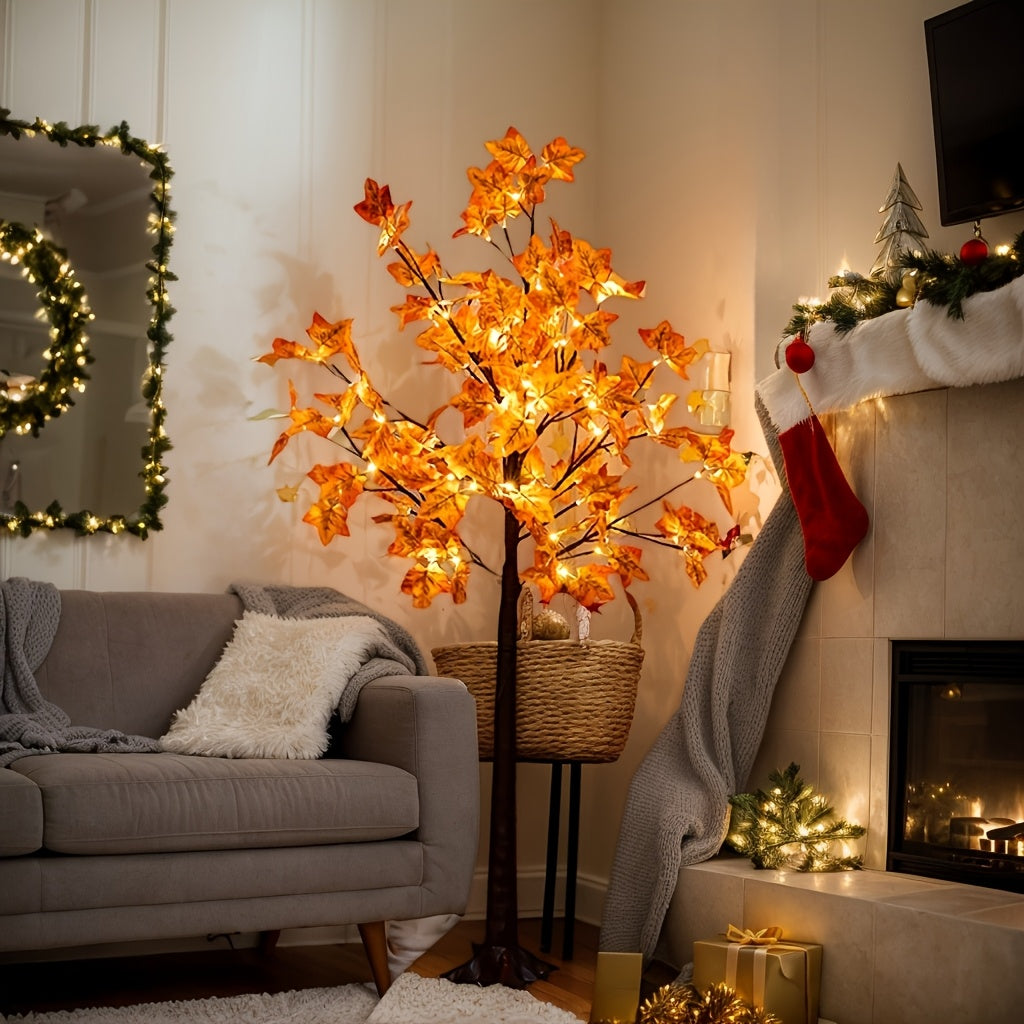 Lampadaire arbre d'érable lumineux LED, de 120 à 210 cm