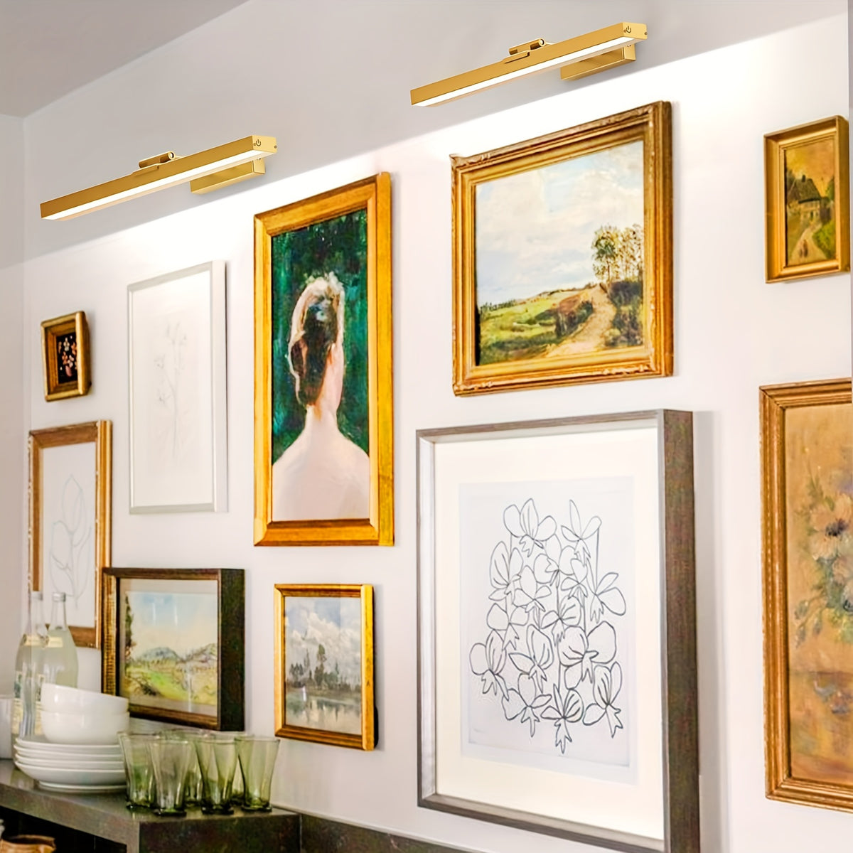 Une applique LED sans fil pour vos tableaux