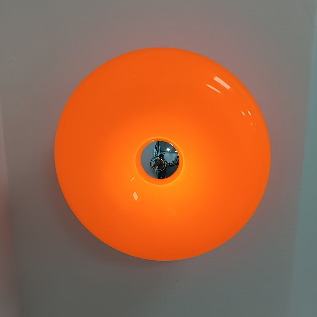 Lampe donut sans fil tactile, à poser ou à fixer au mur, 22 cm