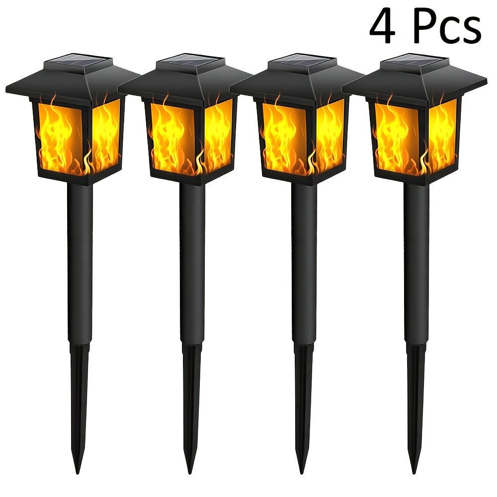 4 Pièces de Flammes Scintillantes