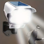 Projecteur solaire façon caméra de surveillance, 77 LED, lot de 2