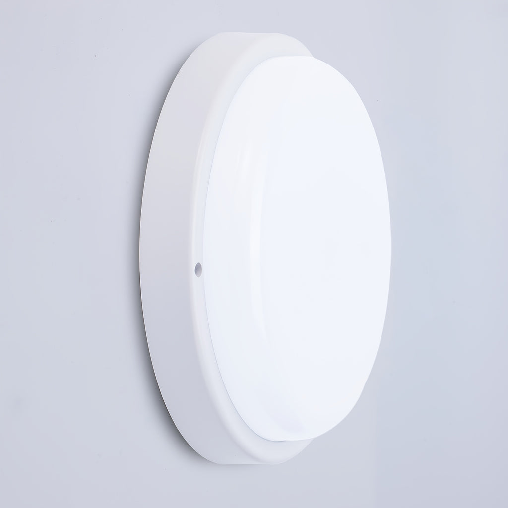 Plafonnier hublot LED étanche IP65, Ø 21 cm, 18 ou 24 W, 4000 K