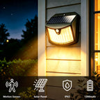 Applique solaire à détecteur 70 LED lumière chaude, IP65
