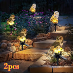 Lampe sur pied en résine à motif d'animal mignon / 2 pièces
