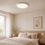Plafonnier LED rond extra-plat Ø 50 cm, 3 teintes, lot de 2