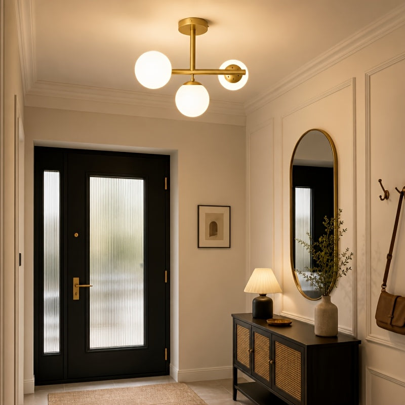 Le bon luminaire pour une entrée ou un couloir